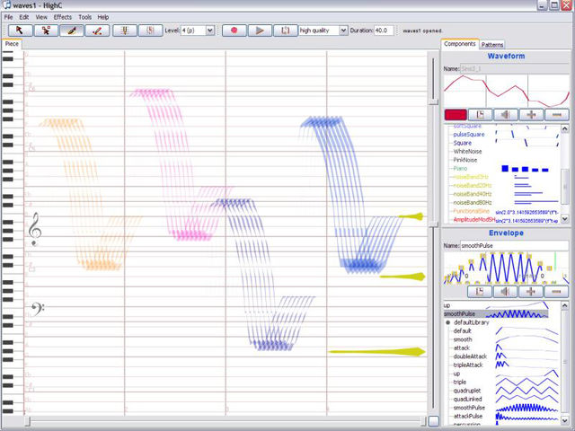 HighC is a music creation app with a difference.
